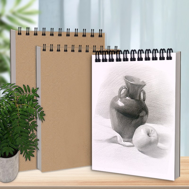 Top Spiral Paper Kraft Sketchbook